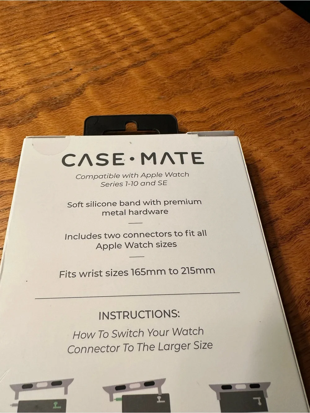 case-mate Silicone Watchband in Light Pink for Apple Watch